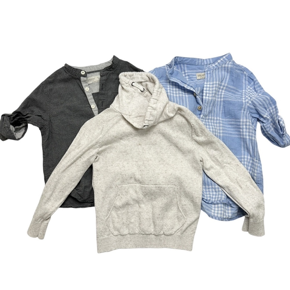 Zara Kids Shirts & sweater - Black, Blue, Gray